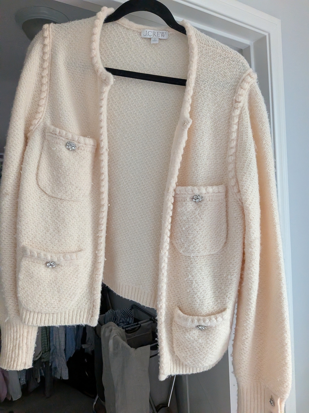 Jcrew Odette Sweater Lady Jacket